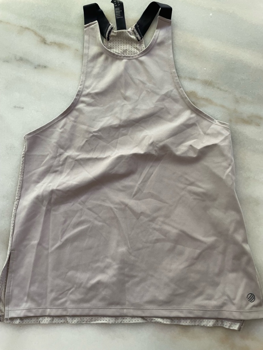 MPG Light grey Athletic Tank Top size S